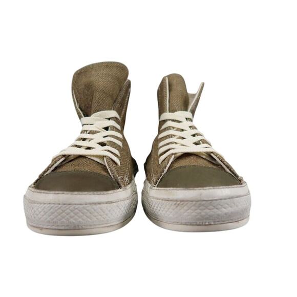 Converse Shoes Womens 10 Sneaker Chuck Taylor All Star Premium Wool Gothic Olive - Picture 2 of 16